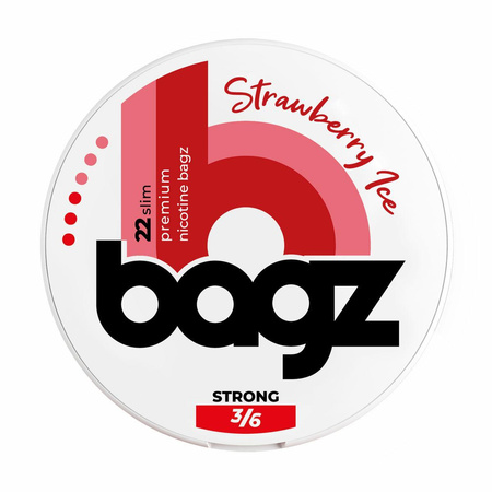 Nikotinbeutel BAGZ Strawberry Ice 3/6 Strong