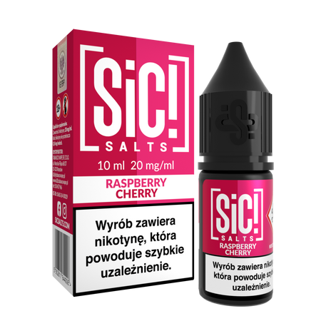 Liquid SIC! Salt 10ml - Raspberry Cherry 20mg