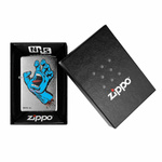 Feuerzeug SEL-ZIPPO - SANTA CRUZ BLUE HAND