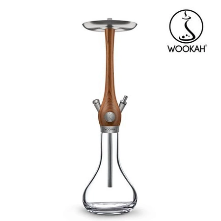 Waterpipe Wookah Mastercut Crystal Smooth Walnut