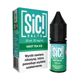 E-liquid SIC! Salt 10ml - Mint Tea Ice 20mg