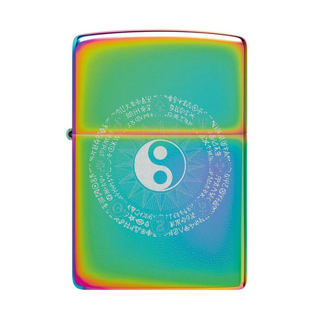 Зажигалка  ZIPPO - YING YANG COLORFUL