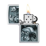 ZIPPO - Fierce Animals Chrome