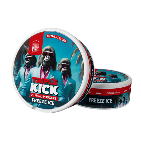 Nikotinbeutel Aroma King NoNic Triple Kick - Freeze Ice 20mg