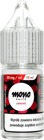 E-liquid MONO Salt 10ml - Apple 20mg
