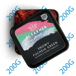 Tytoń do shishy Al Fakher 200g Snowy Fuchsia Green (Malina z miętą)