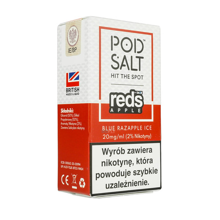 Liquid Pod Salt Fusion 10ml - Blue Razapple Ice 20mg