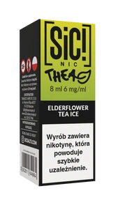 E-Liquid SIC! NIC 8ml - Elderflower Tea Ice 6mg
