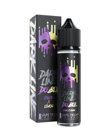 Longfill Dark Line Double 8/60ml - Grape Lemon