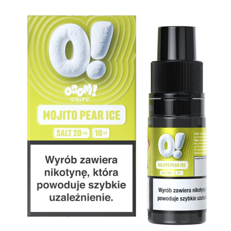 Liquid OSOM! SALTS 10ml - Mojito Pear Ice 20mg