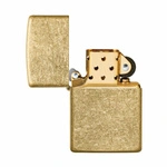 Lighter ZIPPO - REGULAR TUMBLED BRASS