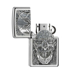 Feuerzeug ZIPPO - TECHNIC SKULL TRICK