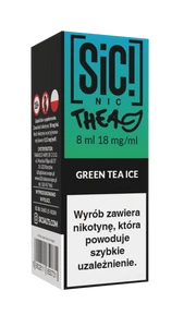 E-Liquid SIC! NIC 8ml - Green Tea Ice 18mg