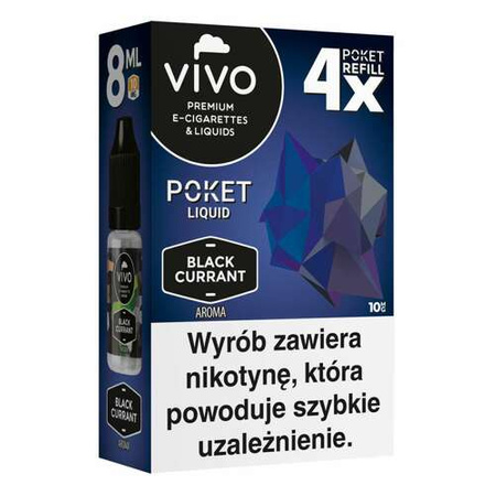 Liquid Vivo Poket - Black Currant 10mg (8ml)