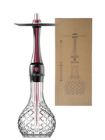Wasserpfeife Maxx Royal Ruby black Screw