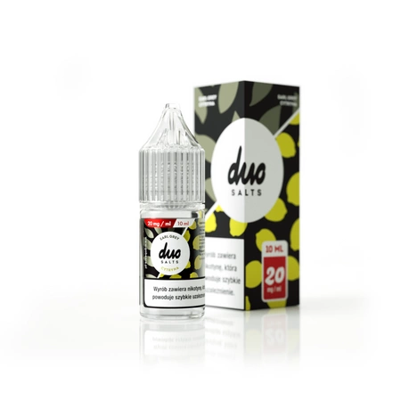 Liquid DUO Salt 10ml - Earl Grey Cytryna 20mg