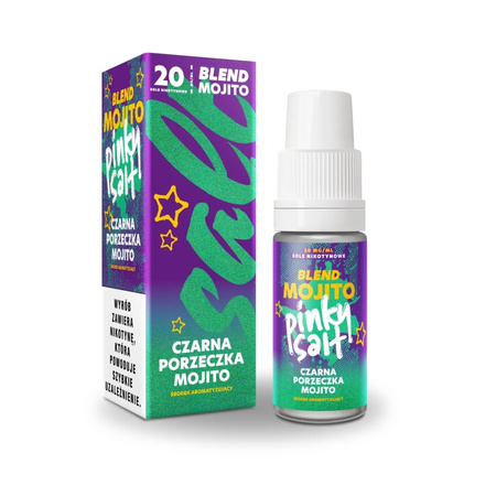 Liquid Pinky Salt 10ml - Czarna Porzeczka Mojito 20mg