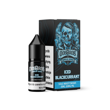 Liquid DosBros Salt 10ml Iced Blackcurrant 20mg
