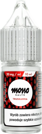 Liquid MONO Salt 10ml - Truskawka 20mg