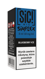 Liquid SIC! NIC 8ml - Blueberry Ice 18mg