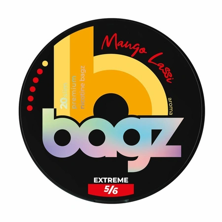 Nicotine pouches BAGZ Mango Lassi 5/6 EXTREME