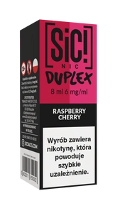 Liquid SIC! NIC 8ml - Raspberry Cherry 6mg