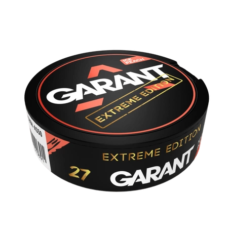 Woreczki Nikotynowe GARANT (Grant) Extreme - Ice Peach 50mg