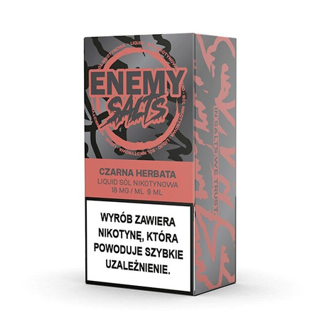 Liquid Enemy Salts 9ml - Black Tea 18mg