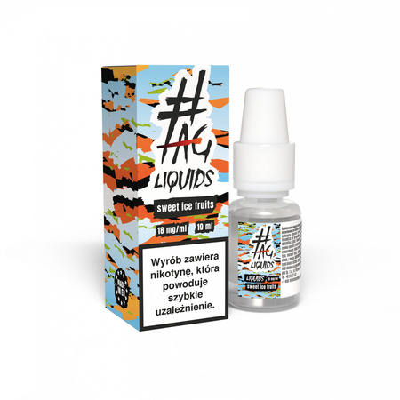 Liquid #TAG Classic 10ml - Sweet Ice Fruits 18mg