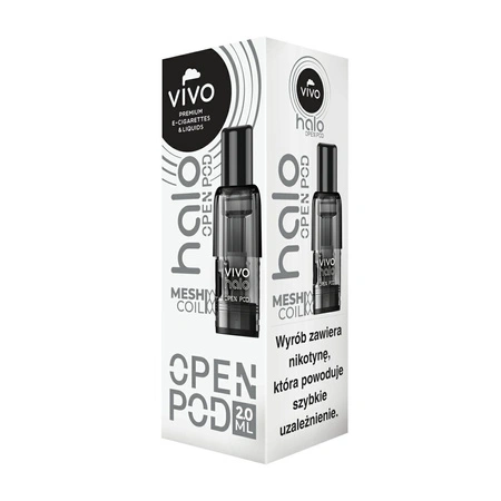 Replacement POD VIVO HALO POKET OPEN POD - 0.8ohm