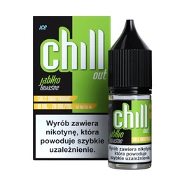 Liquid Chill Out 10ml - Kwaśne Jabłko Ice 20mg