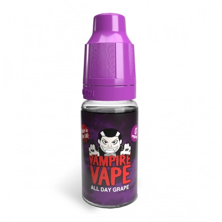Liquid Vampire Vape 10ml - All Day Grape 6mg
