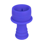 Shisha-Kopf Silicone AMY 8 Loch Blue