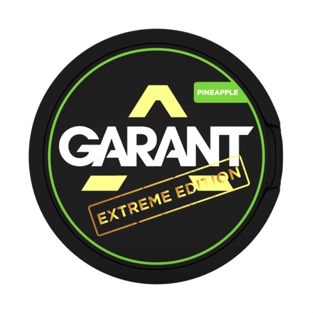 10 X Nicotine pouches GARANT (Grant) Extreme - Pineapple 50mg