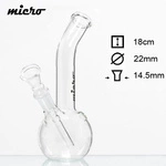 Bongo szklane Micro | 18cm