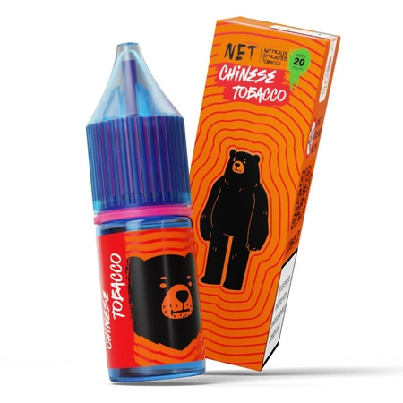E-liquid GO BEARS NET 10ml - Chinese Tobacco 20mg