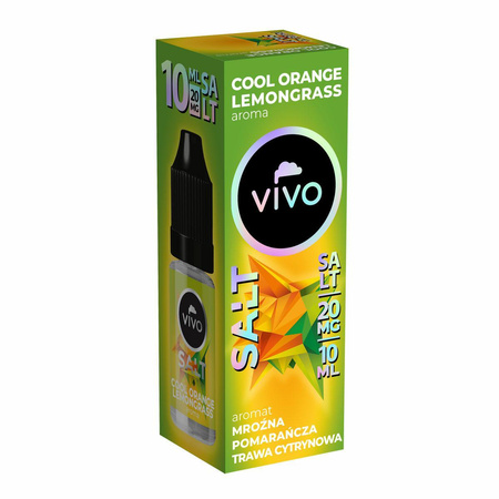 Liquid VIVO Salt 10ml - Cool Orange Lemongrass 20mg