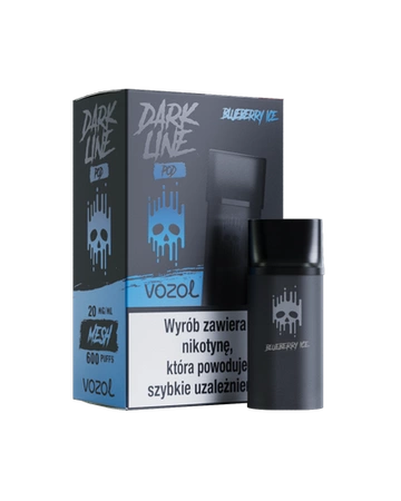 Cartridge Dark Line Pod 2ml - Blueberry Ice 20mg