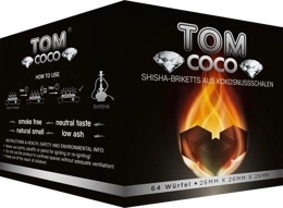 Coconut charcoal Tom Cococha Diamond 1kg