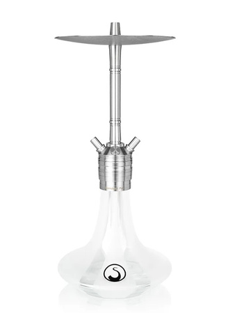 Wasserpfeife Steamulation Pure White Matt