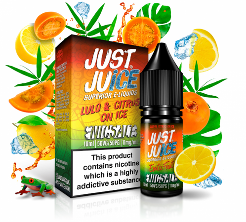 Liquid Just Juice Exotic Fruits 10ml - Lulo Citrus on Ice 20mg