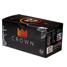 Węgiel do shishy kokosowy Crown 1kg - 27mm