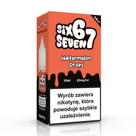 Liquid Six Seven Salt 10ml - Watermelon Drops 20mg