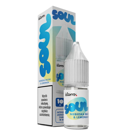 Liquid Klarro Soul Salt 10ml - Blaue Himbeere Limonade 20mg