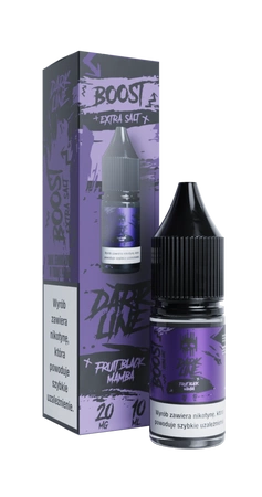 Liquid Dark Line Boost Salt 10ml - Fruit Black Mamba 20mg