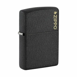 ZIPPO - Black Crackle Logo