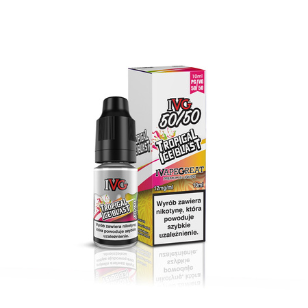 Liquid IVG 50/50 10ml - Tropical Ice Blast 12mg