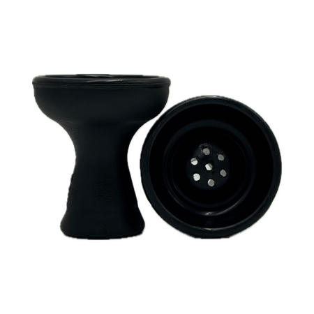 Silikonkopf Amy 7-Loch black