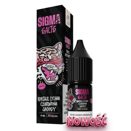 Liquid Sigma Salt 10ml - Koktajl Lychee Czerwone Jagody 20mg