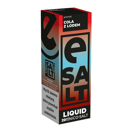 Liquid E SALT 10ml - Cola mit Eis 20mg